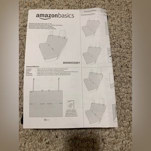 Brand new. Amazon basics waterproof car bench seat cover for pets